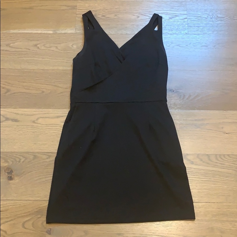 South Moon Under / Jack Little Black Dress - Wrap-style with cutouts (Large)